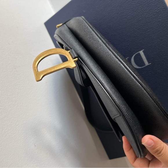 Dior Saddle Bag Medium Grained Calfskin - Picture 7 of 14